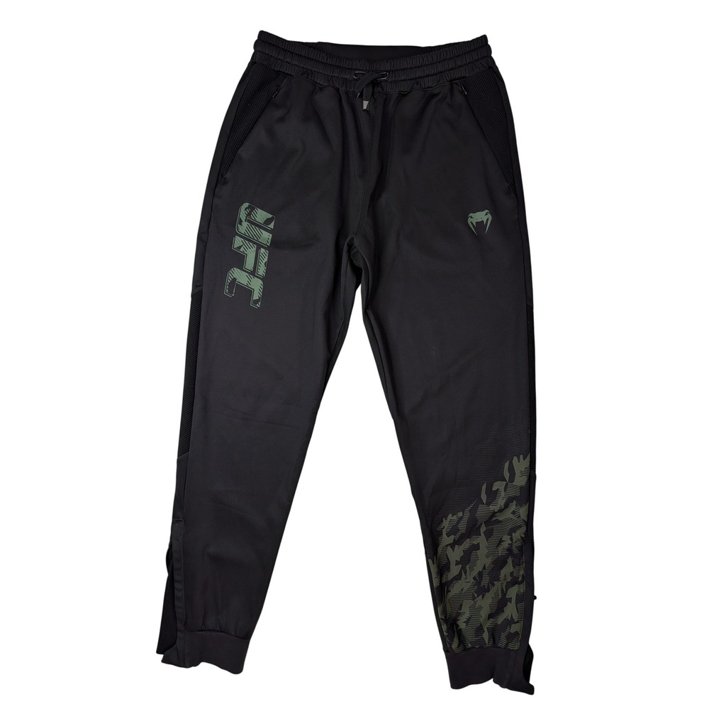 Venum UFC 2021 Authentic Fight Week Pants Mens XL Black Khaki Non-Retail